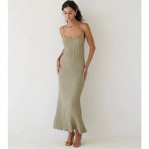 Bahhgoose Nuage Dress in Sage M/L NWOT